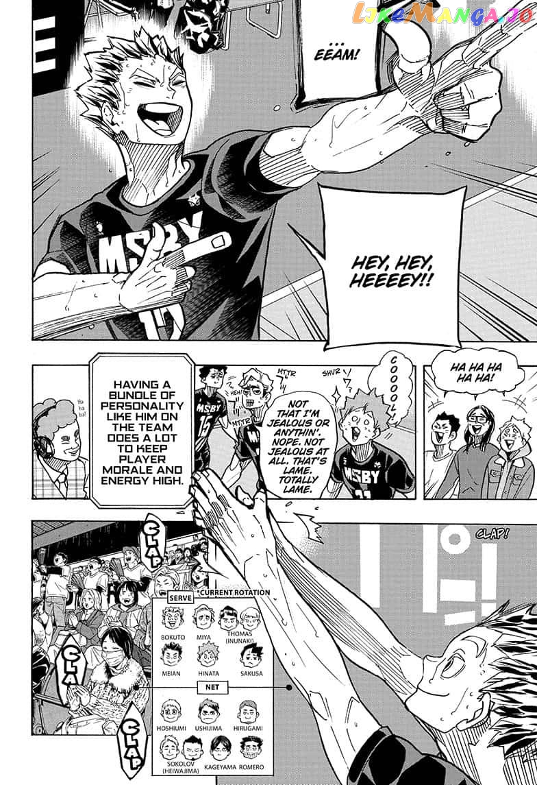 Haikyuu!!, Chapter 392 image 06